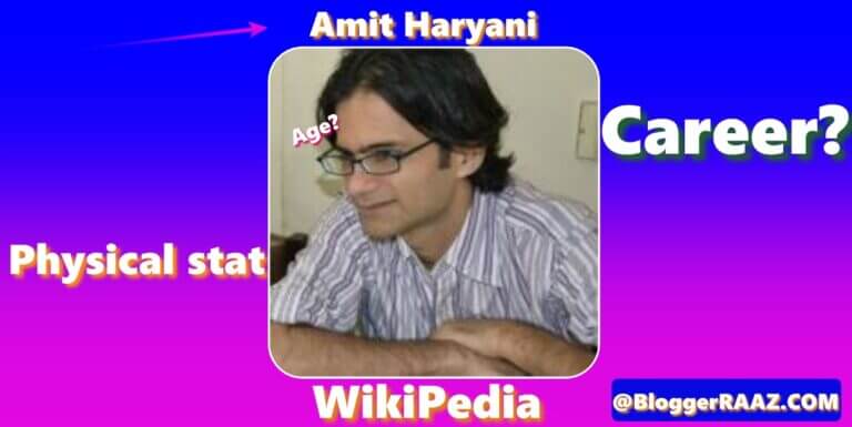 Amit Haryani – Read Full & Best Wikipedia of brother of Anjali Pichai