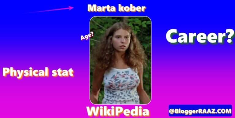 Marta Kober (actress ) – Read Full & best Wikipedia of 90s actress