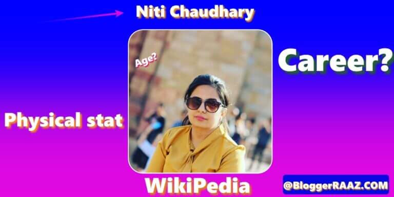 Niti Chaudhary (Famous) – Read Full & Best Wikipedia of Wife of Sudhir Chaudhary